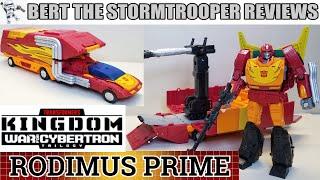 RODIMUS PRIME Transformers War For Cybertron Kingdom REVIEW! Bert The Stormtrooper Reviews!