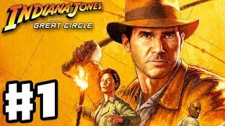 Indiana Jones and the Great Circle - Full Game Walkthrough Part 1 - The Break-In!