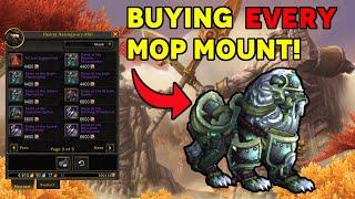 Buying EVERY Mount in MoP Remix
