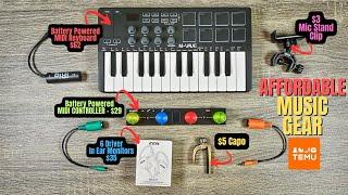 8 EXTREMELY AFFORDABLE Pieces of Gear for MUSICIANS on TEMU