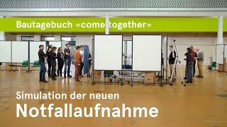 Simulation Neubau Zentrale Notfallaufnahme 2028 – Kantonsspital St.Gallen