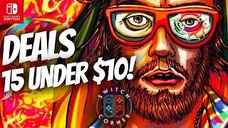 HUGE Nintendo ESHOP Sale Live Right Now! 15 Under $10! Nintendo Switch ESHOP Deals! Super Sale