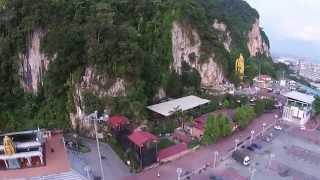 Aerial view in malaysia batu cave kovil  phantom 2 vision | phantom 2 vision DJI