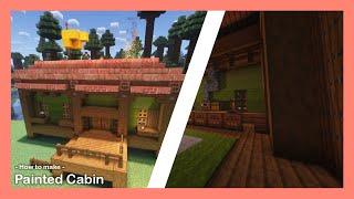 Minecraft Painted Cabin Tutorial: Construct Your Perfect Hideaway!
