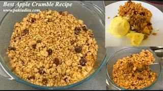 Best Apple Crumble Recipe | Apple Dessert