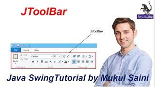 #50 Java Swing Tutorial | JToolBar in java