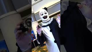 The Terrifier honks his horn!! #Shorts #Terrifier #makeemlaughfilms #epic #reallife #irl