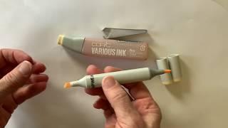 How to refill a Copic Sketch Marker