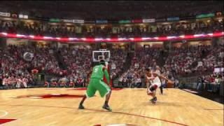 NBA LIVE 10 - Rose vs Rondo