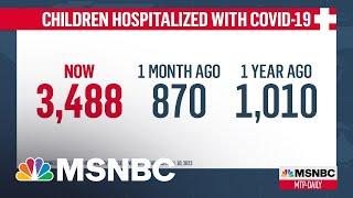 Pediatric Covid Hospitalizations Reach Record High