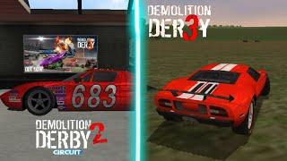 Evolution of Ford GT to Demolition derby 2, 3