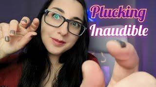 ASMR  Plucking, Hand Movements, Inaudible Whisper + (CV Abraham)