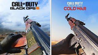 COD: Black Ops 6 vs COD: Cold War - Details, Physics & Graphic Comparison