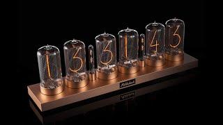 New model of ZIN-70 nixie clock in different types of cases