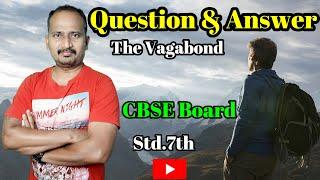 Question & Answer : The Vagabond by Robert Louis Stevenson Class VII CBSE Board (Activity Solutions)