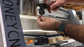 AXIOM CNC ROUTER AUTOMATED MANUAL TOOL SETUP SYSTEM