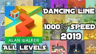 Dancing Line 2019 - ALL LEVELS 1000% Speed