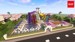 Minecraft water park - builder tutorial