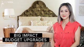 BEST BUDGET UPGRADES FOR YOUR HOME (Small budget, BIG impact!)