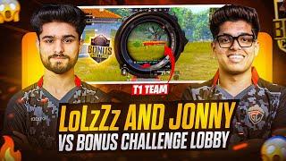 @LoLzZzGaming & @JONATHANGAMINGYT VS INTENSE BONUS CHALLENGE LOBBY | BGMI HIGHLIGHT