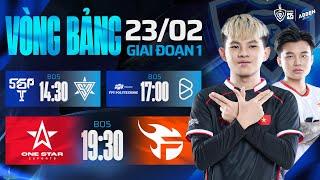 SGP vs SPN | FPL vs BOX | FPT vs 1S | VÒNG BẢNG GĐ1 - ABBEN ENERGY ĐTDV MÙA XUÂN 2025 (NGÀY 23/02)