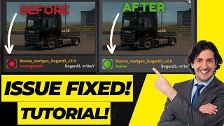 Quick and Easy Ways to Make ETS2 Mods Incompatible to Compatible #ets2mods #tutorial