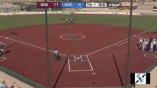 Goddard vs. Deming (Artesia Softball Tournament)