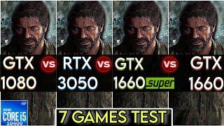 GTX 1080 vs RTX 3050 vs GTX 1660 Super vs GTX 1660 | Test In 7 Games | How Big The Difference ?