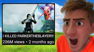 Parker Reacts to "I Killed ParkerTheSlayer" videos 