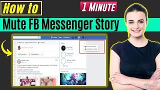 How to mute facebook messenger story 2024