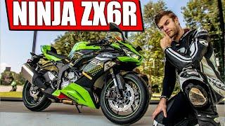 KAWASAKI NINJA ZX6R 2020 MOTORRAD TEST LANDSTRAßE!