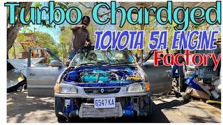 Turbo Charged Toyota 5A-Engine Factory 