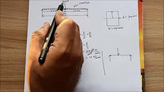 Bending Stress in Beams- Problem 2- Mechanics of solid