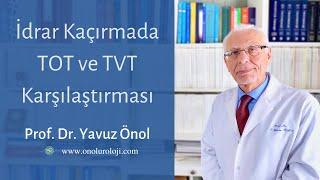 Kadınlarda İdrar Kaçırma: TVT ve TOT Ameliyatlarının Farkları - Prof. Dr. Yavuz Önol