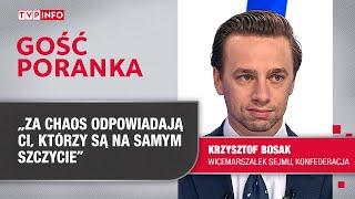 Krzysztof Bosak: nie wycofuję się z krytycznych słów na temat Adama Bodnara | GOŚĆ PORANKA