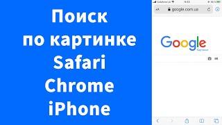 Поиск по картинке на iPhone – Safari или Google Chrome