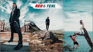 How To Edit Teal & Red Effect Photos In Photoshop CC | Lightroom Mobile
