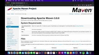 Install Apache Maven 3.6.3 on MacOS M1/M2 2022