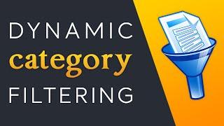 Dynamic Category Filtering Add-On - Brilliant Directories ⭐️ Features and Benefits
