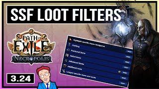 How to Create a Solo Self-Found Loot Filter - PoE 3.24 - SSF Guide