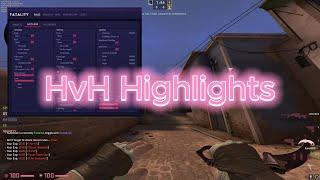 HvH Highlights. Fatality.win crack / Ephoria lua ( cfg + lua in comments  )