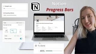 How to use the NEW progress bars in Notion (practical uses)