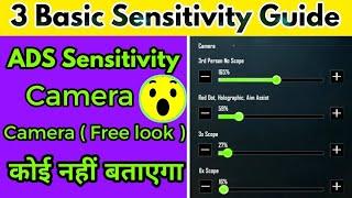 Best 3 sensitivity settings for pubg mobile all guide sensitivity | RohanXpro |