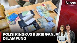 Operasi Senyap, Polisi Ringkus Kurir Ganja di Bandar Lampung - iNews Today 19/11