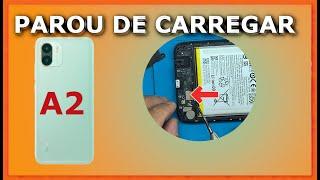 CELULAR XIAOMI REDMI A2 PAROU DE CARREGAR, COMO ABRIR E CONSERTAR