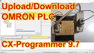 CX-Programmer 9.7: Upload & Download program OMRON PLC - P2 | Upload chương trình PLC OMRON