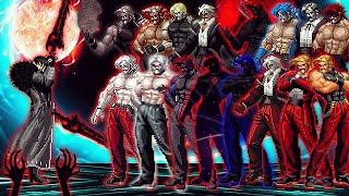 [KOF Mugen] Mr Iori Another Vs 16 Ultimate Bosses Rugal Team | 1 Vs 16