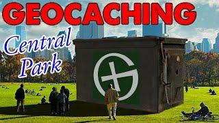 Central Park GEOCACHING!