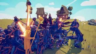 Totally Accurate Battle Simulator Red vs blue who will win?