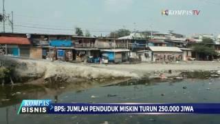 BPS: Penduduk Miskin Turun 250.000 Jiwa